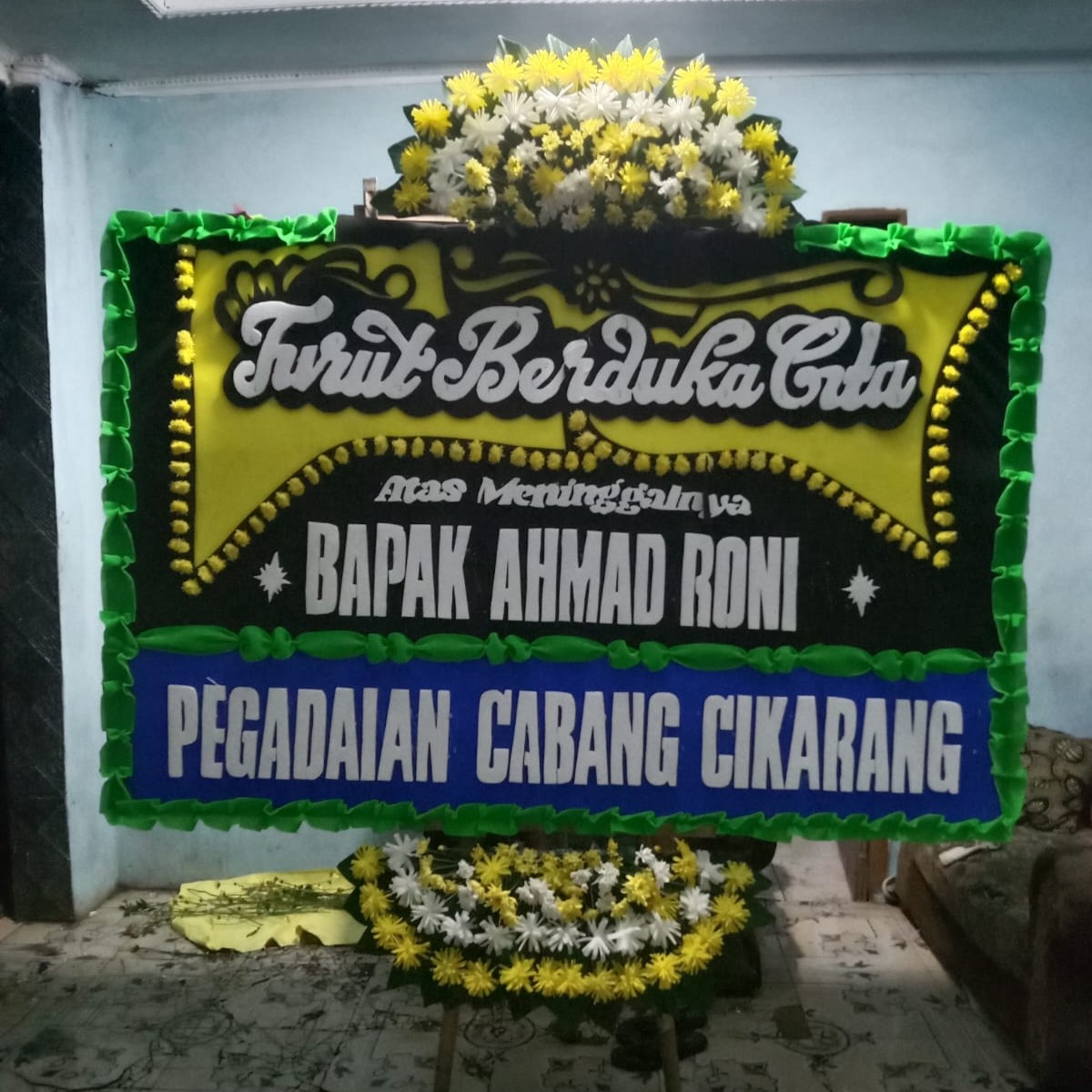 Bunga Papan Duka Cita (5)