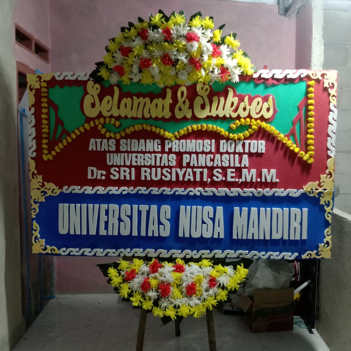 Bunga Papan Selamat (2)